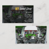 速度の店 名刺 (正面/裏面)