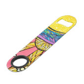 速度の栓抜き-抽象的なビーチ及び日曜日の上昇 スピード栓抜き (正面アングル)