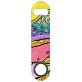 速度の栓抜き-抽象的なビーチ及び日曜日の上昇 スピード栓抜き (裏面)