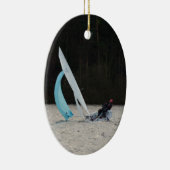 速度の航行のディンギー セラミックオーナメント (右)