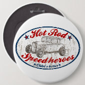 速度の英雄 缶バッジ (正面&裏面)