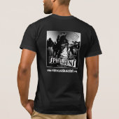 速度のHeathensのウェブサイト Tシャツ (裏面)