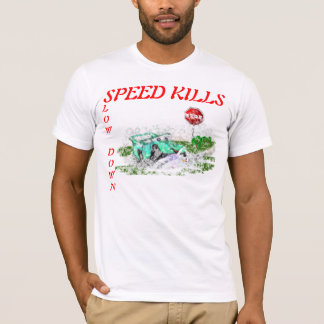 速度を落とす Tシャツ