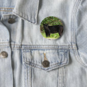 速度を計るヒョウPin 缶バッジ (インサイチュ)