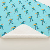 速度スケートで滑る シェルパブランケット (3/4)