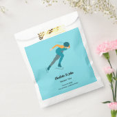 速度スケートで滑る フェイバーバッグ (封をした状態)