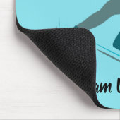 速度スケートで滑る マウスパッド (コーナー)