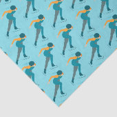 速度スケートで滑る 薄葉紙 (詳細)