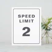 速度制限カスタムパーティー記号 (スタンド正面)