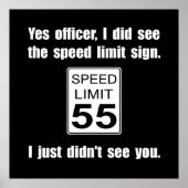 速度制限 ポスター (正面)