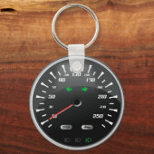 速度計 キーホルダー (正面)