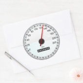 速度計 ラウンドシール (封筒)