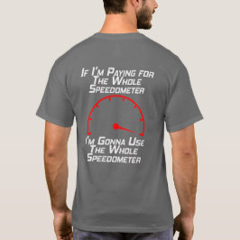 速度計 Tシャツ