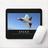 速度：感動的引用文2 マウスパッド (マウス)