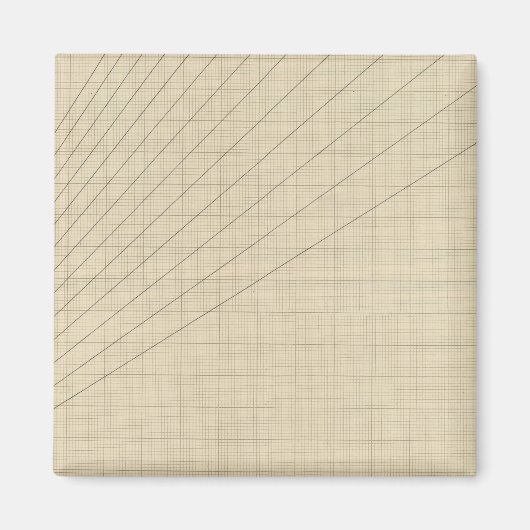 速度、時間、距離グラフ マグネット (正面)