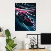 速感じ度の必要性 ポスター (ホームオフィス)