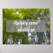 速来く行く勇気付けられるポスター ポスター (正面)