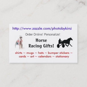 速歩馬、ワイシャツ、http://www.zazzle.com/photobyki..。 名刺