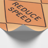 速減ら道路標識 ラッピングペーパー