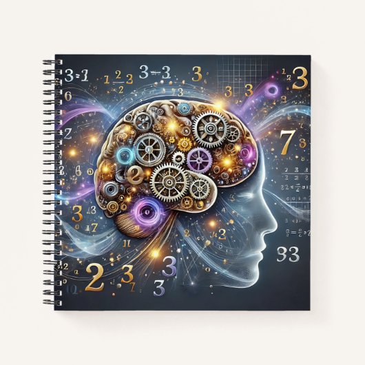 速考え: Mental Math Practice ノートブック (正面)