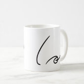 速記は親切 コーヒーマグカップ (正面右)