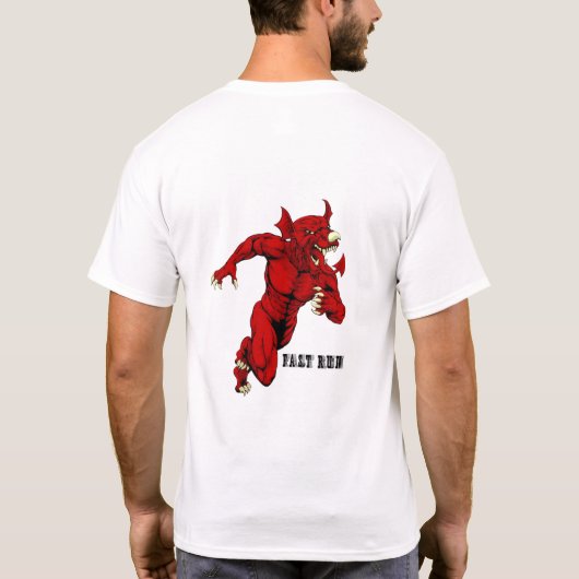 速走 Tシャツ (裏面)