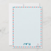 速達の写真の誕生の発表 案内状 (裏面)