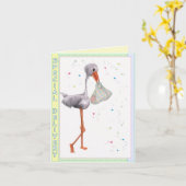 速達-お祝いカード-単 カード (黄色い花)