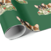 "速達"のコーギーの包装紙 ラッピングペーパー (ロールコーナー)