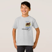 速達-エチオピアのBushbuckのスタンプ Tシャツ (正面フル)