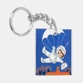 速達 キーホルダー (正面左)