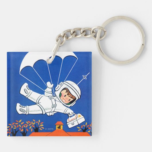 速達 キーホルダー (裏面)