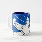 速達 ツートーンマグカップ (正面左)