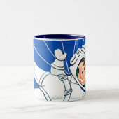 速達 ツートーンマグカップ (中央)