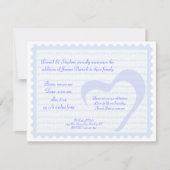 速達 招待状 (正面)