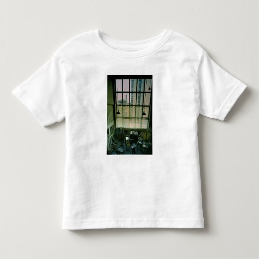 造られるスタジオの眺め1897-99年 トドラーTシャツ (正面)