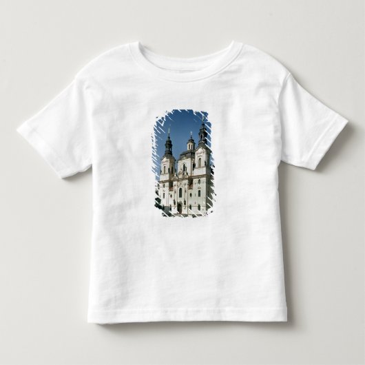 造られるセントニコラスの教会1703-61年 トドラーTシャツ (正面)