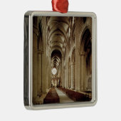 造られるネーブの眺め1093-1289年 メタルオーナメント (右)