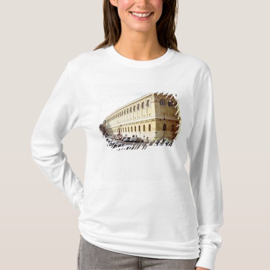 造られる外面の眺め1844-50年 Tシャツ (正面)