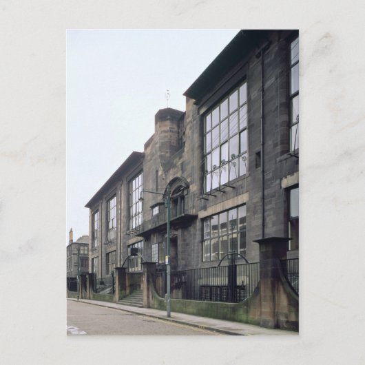 造られる外面の眺め1897-99年 ポストカード (正面)