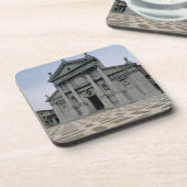 造られる教会の正面1564-80年正面によってできているi コースター (左側)