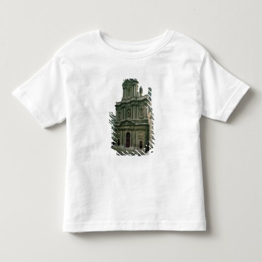 造られる正面の眺め1627-41年 トドラーTシャツ (正面)