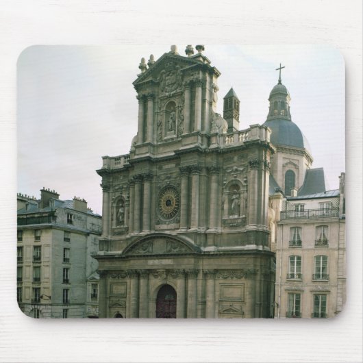 造られる正面の眺め1627-41年 マウスパッド (正面)