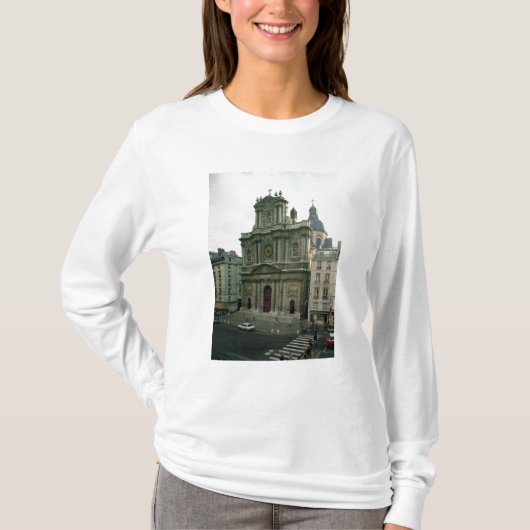 造られる正面の眺め1627-41年 Tシャツ (正面)