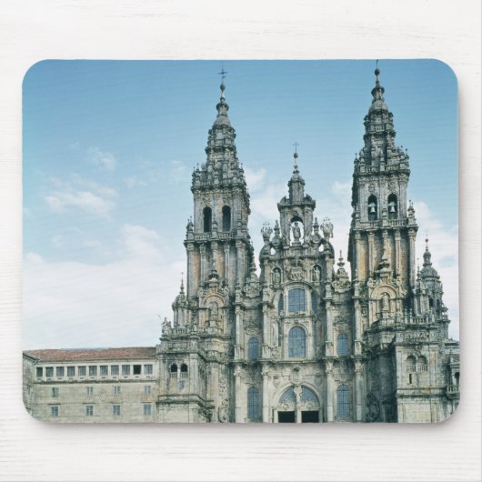 造られる西の正面の眺め1738-50年 マウスパッド (正面)