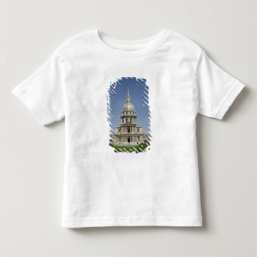 造られるInvalidesの教会1679-1708年 トドラーTシャツ (正面)