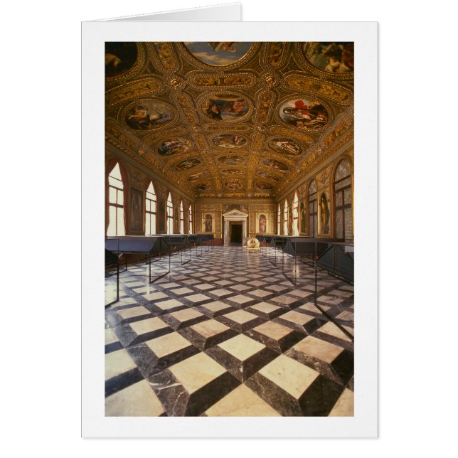 造られるSala Dorata 1537-88年(写真) (正面)