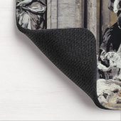 造られるTreviの噴水1732-62年 マウスパッド (コーナー)