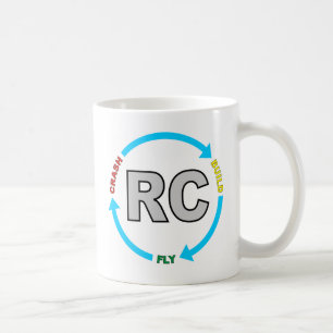 造りの衝突のはえRC コーヒーマグカップ