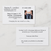 造り直すことは名刺に相談します 名刺 (正面/裏面)